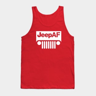 Jeep AF Wrangler White Tank Top